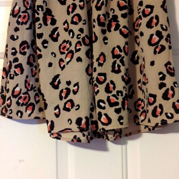 BOM Bom animal leopard panther shorts size Small 12 inch elastic bon bon - Picture 3 of 7